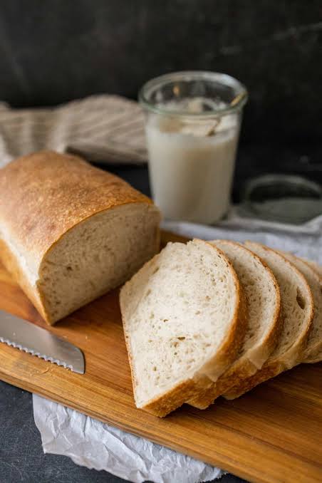 Sourdough soft sandwich loaf