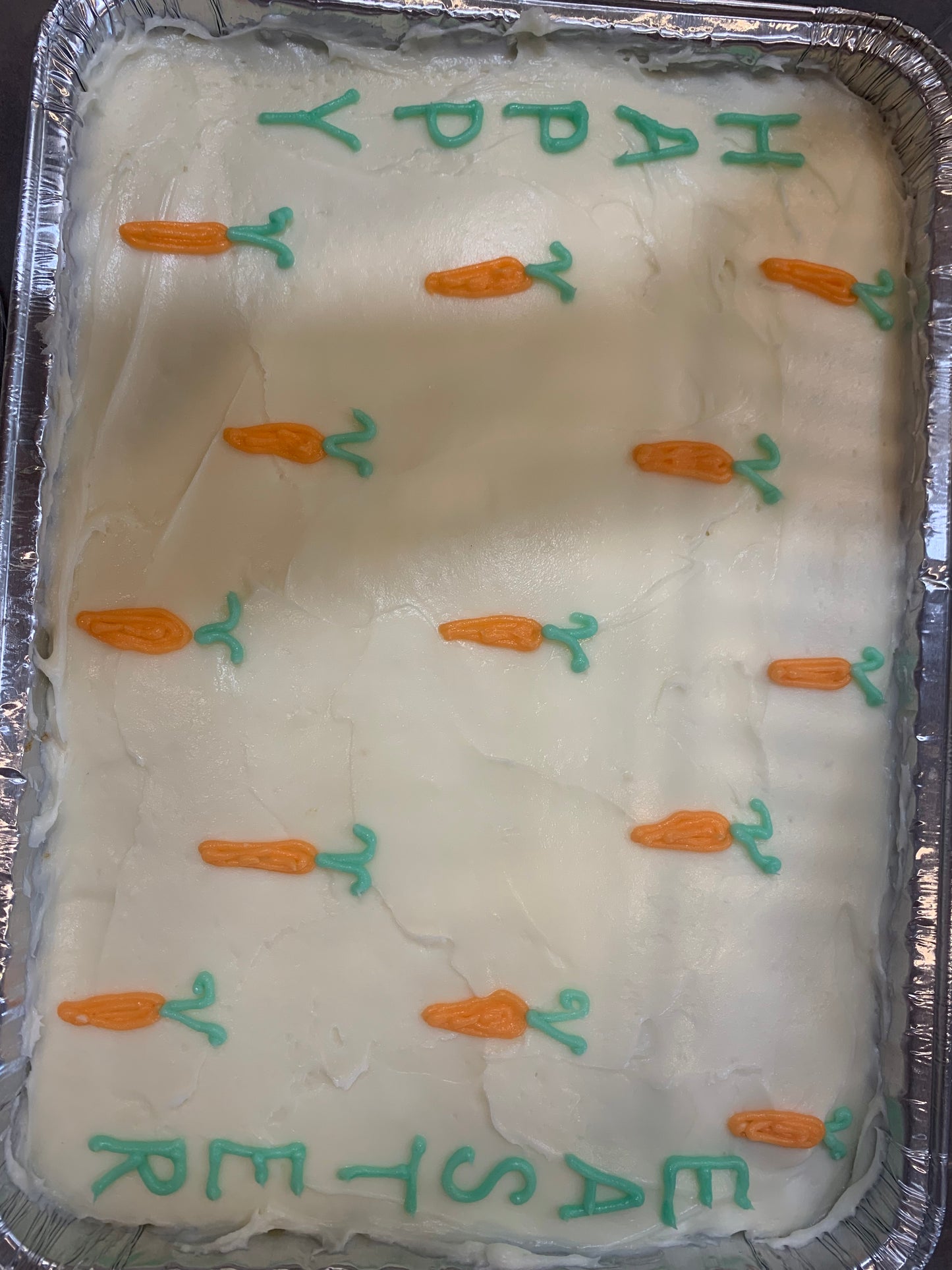 GRANNY’S CARROT CAKE -Sheet pan