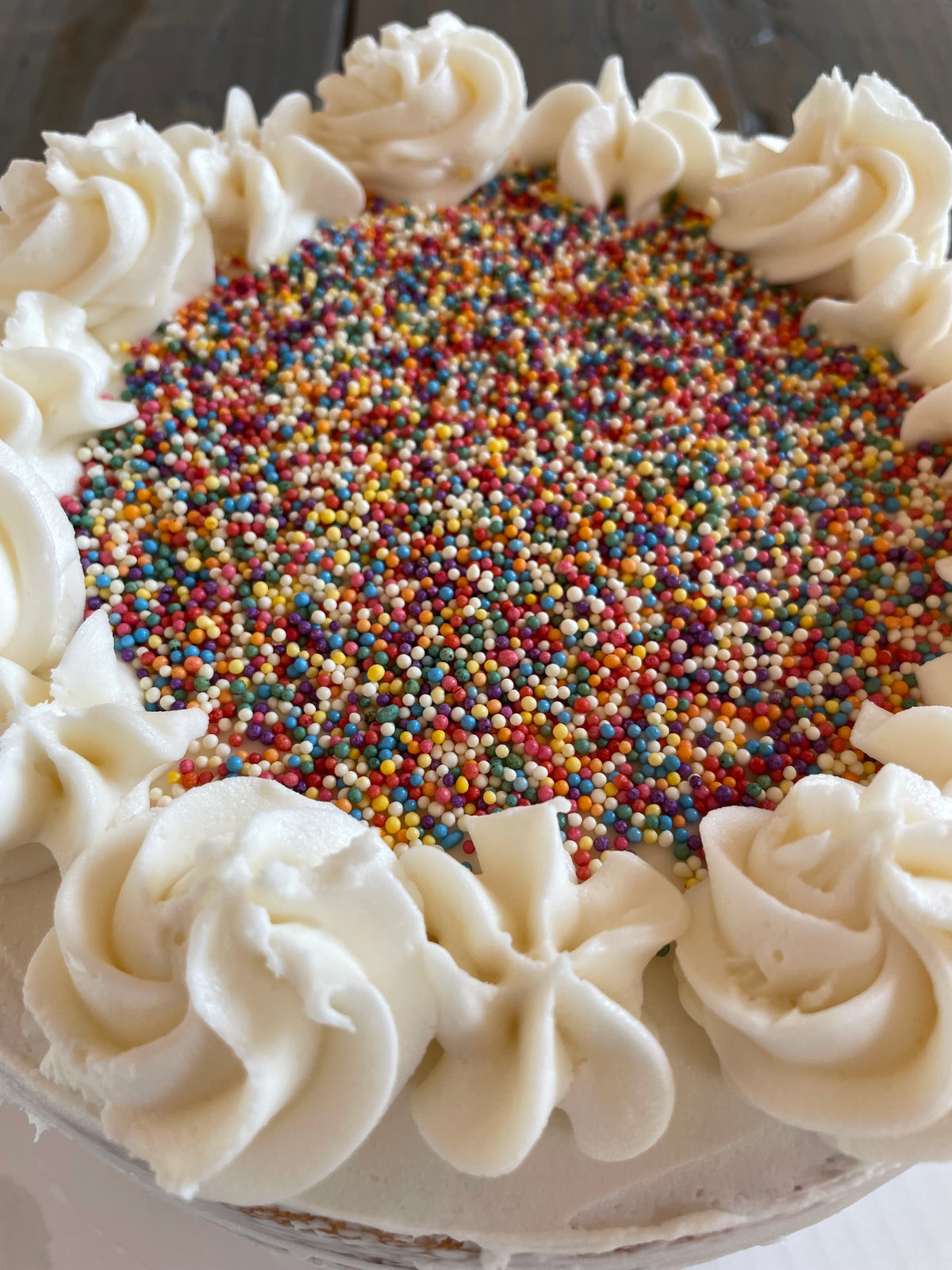 SWEETS | vanilla bean confetti cake