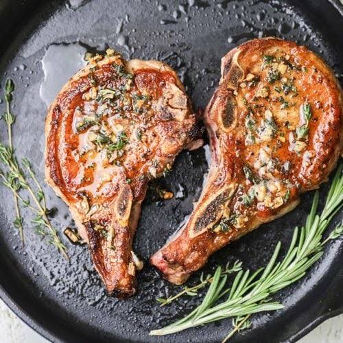Pasture raised pork chops